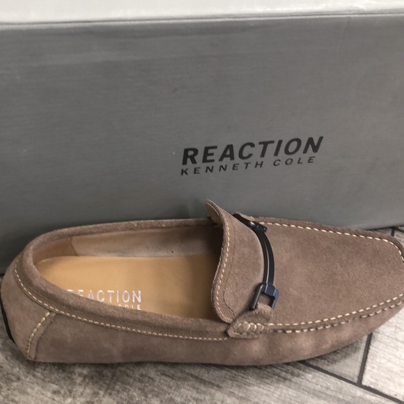 Last One - Reaction Kenneth Cole Men’s Sound Driver Loafer / shoe / Slip on - Picture 1 of 6